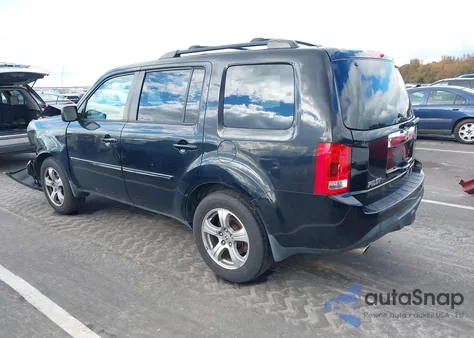 2013 Honda Pilot Exl from USA, damaged, VIN 5FNYF3H6XDB032098